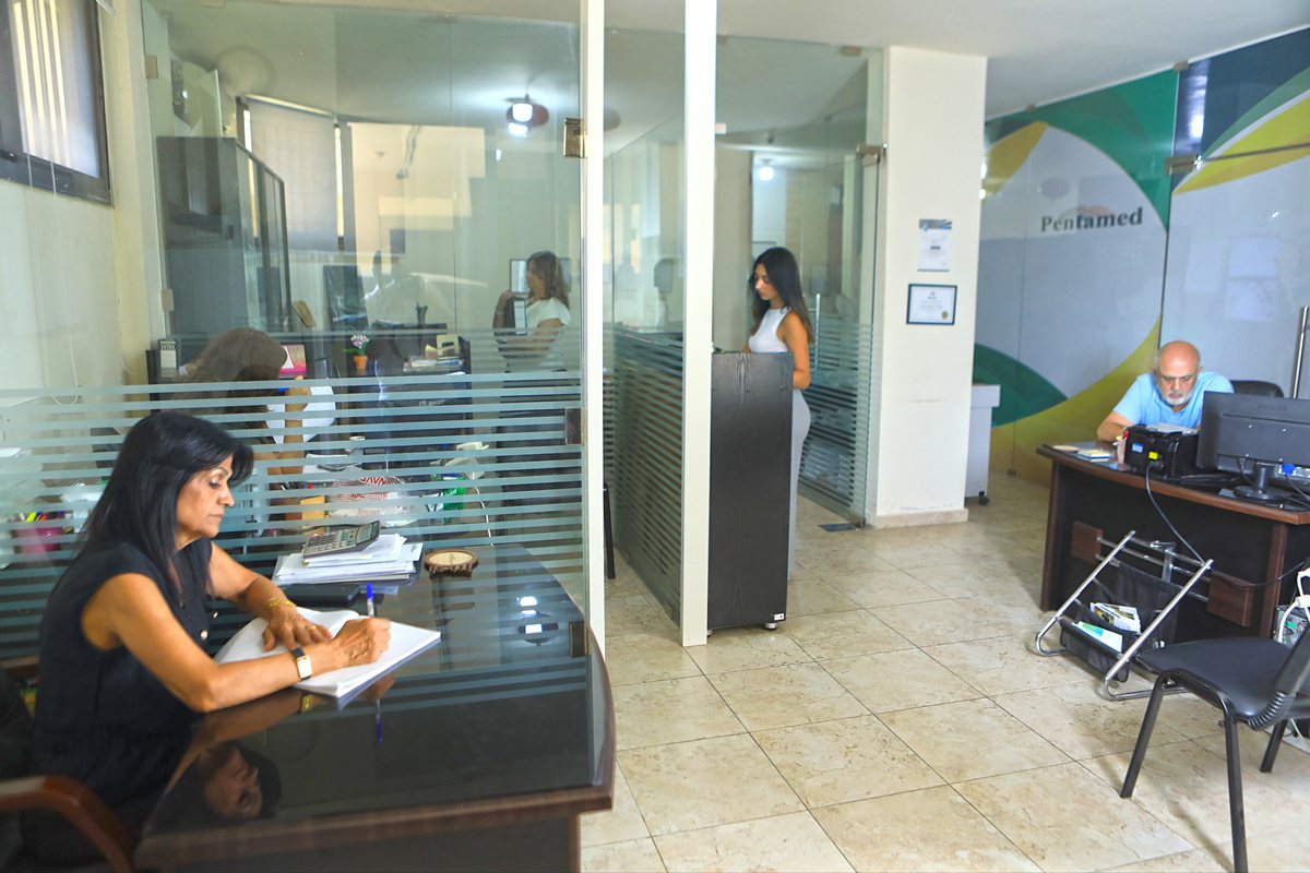 The Pentamed office